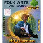 rhY Thornton at Folk Arts Rare Records
