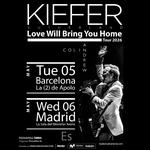 Kiefer Sutherland - Love Will Bring You Home Tour 2026