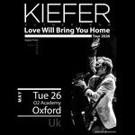 Kiefer Sutherland - Love Will Bring You Home Tour 2026