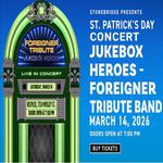 St. Patrick's Day at RecPlex Wasaga Beach with Jukebox Heroes: International Tribute to Foreigner!
