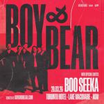 BOY & BEAR with special guest BOO SEEKA - Toronto Hotel, Lake Macquarie 