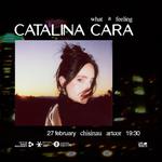 Catalina Cara - What a Feeling | Live at Artcor