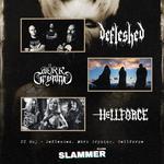 KLUBB SLAMMER | Hellforce + Defleshed + Mörk Gryning