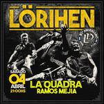 LÖRIHEN SÁBADO 4 ABRIL - LA QUADRA BAR