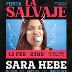 SARA HEBE EN BARILOCHE - FIESTA LA SALVAJE 