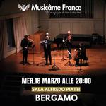 CONCERTO A BERGAMO : VIVALDI, TCHAÏKOVSKY, VERDI, PIAZZOLLA, BACH, BAZZINI, ARMSTRONG, SARASATE, BIZET