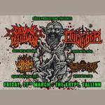 Devine Defilement (IS) + Mulciber (US) + Vimm (EE) + Whisper (FI) @ The Krypt