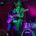 Tony Painting with Blues Power