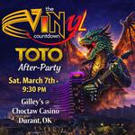 The Vinyl Countdown:  TOTO After-Party at Gilley's, Choctaw Casino, Durant, OK