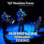 CONCERTO A TORINO : VIVALDI, TCHAÏKOVSKY, VERDI, PIAZZOLLA, BACH, BAZZINI, ARMSTRONG, SARASATE, BIZET