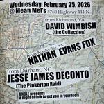David Wimbish (The Collection), Nathan Evans Fox, Jesse James DeConto (The Pinkerton Raid) 
