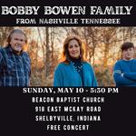 Bobby Bowen Family Concert (Shelbyville, Indiana)