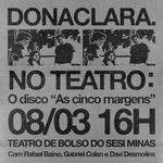 donaclara no teatro: O disco "As cinco margens"