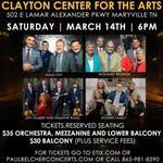 Paul Belcher Concerts Clayton Center for the Arts