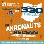 330 Thursday with The Akronauts - Recess - Lauren Brabson