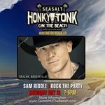 SEASALT Honky Tonk On The Beach Sam Riddle Live