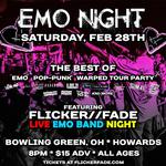 EMO NIGHT ft. Flicker//Fade Live Band Emo Night