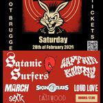 SKIN OF TEARS + Satanic Surfers + March + Captain Kaiser +more