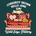 Corduroy Brown | Hello June | Simi