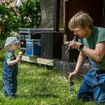 Ny barneplate, Uteliggerinne blues, slippes