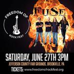 Alex Shumaker with FUSE at the Freedom of Rock Fest