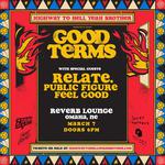 Good Terms with Relate., Public Figure, and Feel Good