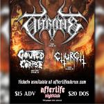 Throne / Gouted Corpse / Church