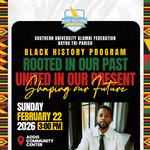 Southern University Alumni Federation Bayou Tri-Parish Black History Program