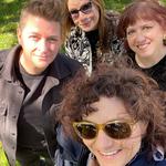 EZ Tiger and Parker Woodland at Vinyl Beauty Bar!