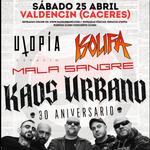 KAOS URBANO + KOLIFA + MALA SANGRE