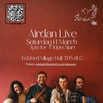 Àirdan LIVE at Eckford Village Hall