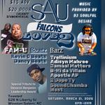 Saint Augustine's university falcons benefit show.