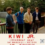 Kiwi Jr. and Deadbeat Beat at Meteor, Windsor, ON 