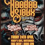 VOODOO SIOUX and EDDIE & THE WOLVES @ PERCY'S CAFE, WHITCHUCH