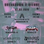 BREAKDOWN A BIENNE