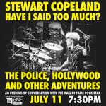 Stewart Copeland: Have I Said Too Much? 