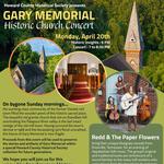 Gary Memorial Church | Ellicott City, MD | 7PM