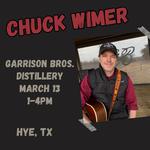 Chuck Wimer Acoustic at Garrison Bros. Distillery