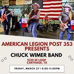 Chuck Wimer Band Plays American Legion #353