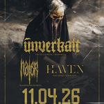 UNVERKALT + NALAR + HAVEN / Album Release Show @ Die Kiste, Berlin