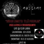 Suden Lumetta Yllä Pohjolan: Mai Lume & Sudenkehto Live @ Club Labra