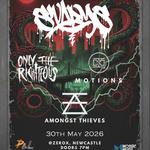 Swarms w/ Only The Righteous, Motions & Amongst Thieves