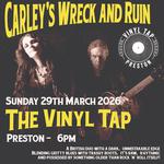 Carley's Wreck and Ruin Duo at the Vinyl Tap Preston
