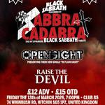 SABBRA CADABRA / OPENSIGHT / RAISE THE DEVIL