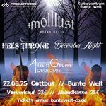 Molllust, December Night, Hel's Throne & Die Arbeitsgruppe Lobotomie