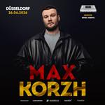 Max Korzh stadium concert in Dusseldorf. June 26, 2026