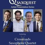 Crossroads Saxophone Quartet at Qsaxqest Artist Presentation Series