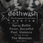 VISCOUS BLOOD BOOKING Presents: The Disappearing Act Tour at The Mansion PSU