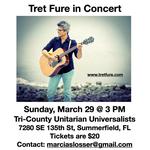 Tret Fure in Concert at Tri-County UU Church