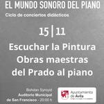 Escuchar la Pintura. Obras maestras del Prado al piano